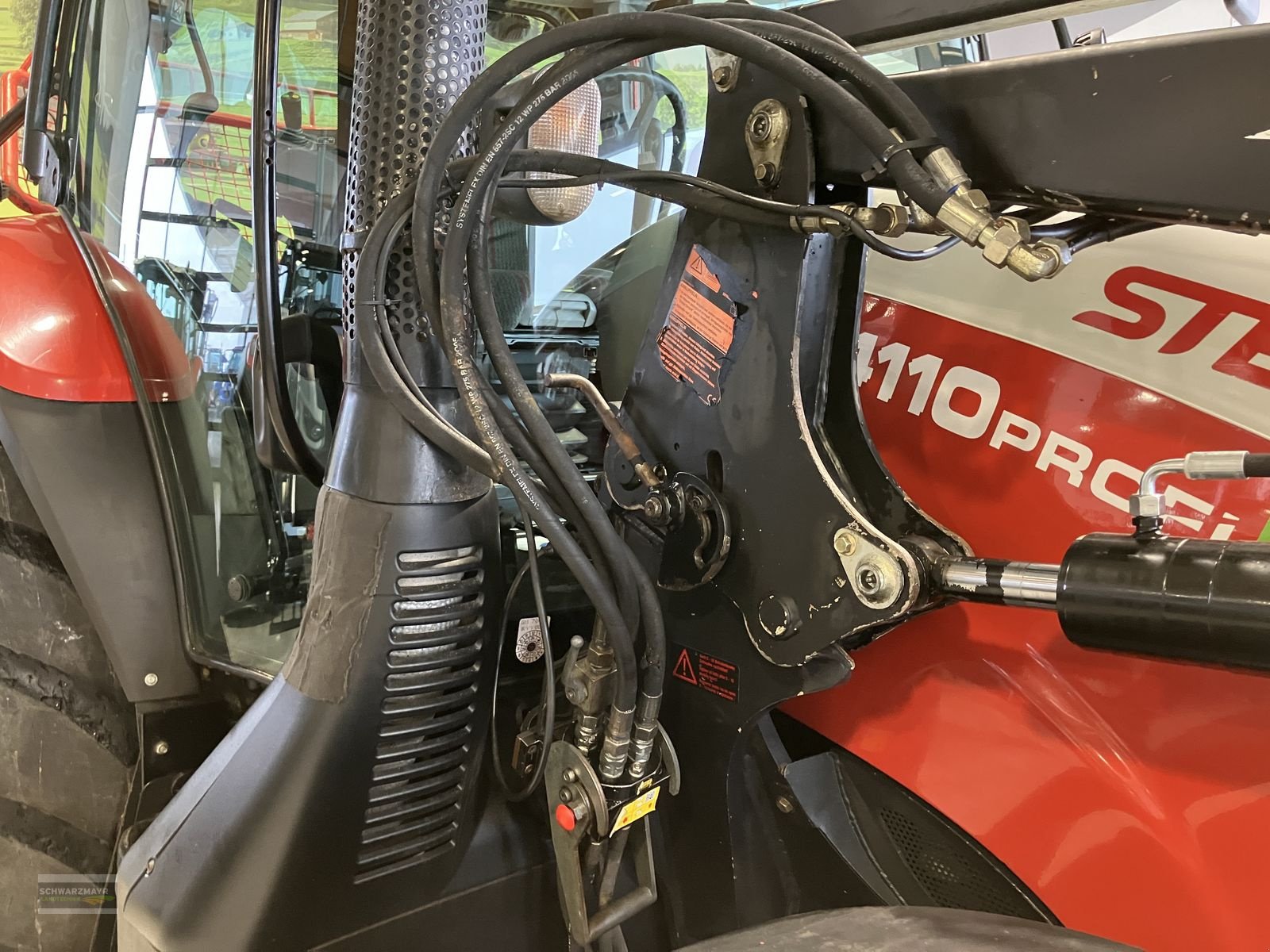 Traktor typu Steyr Profi 4110 Komfort, Gebrauchtmaschine v Gampern (Obrázek 12)