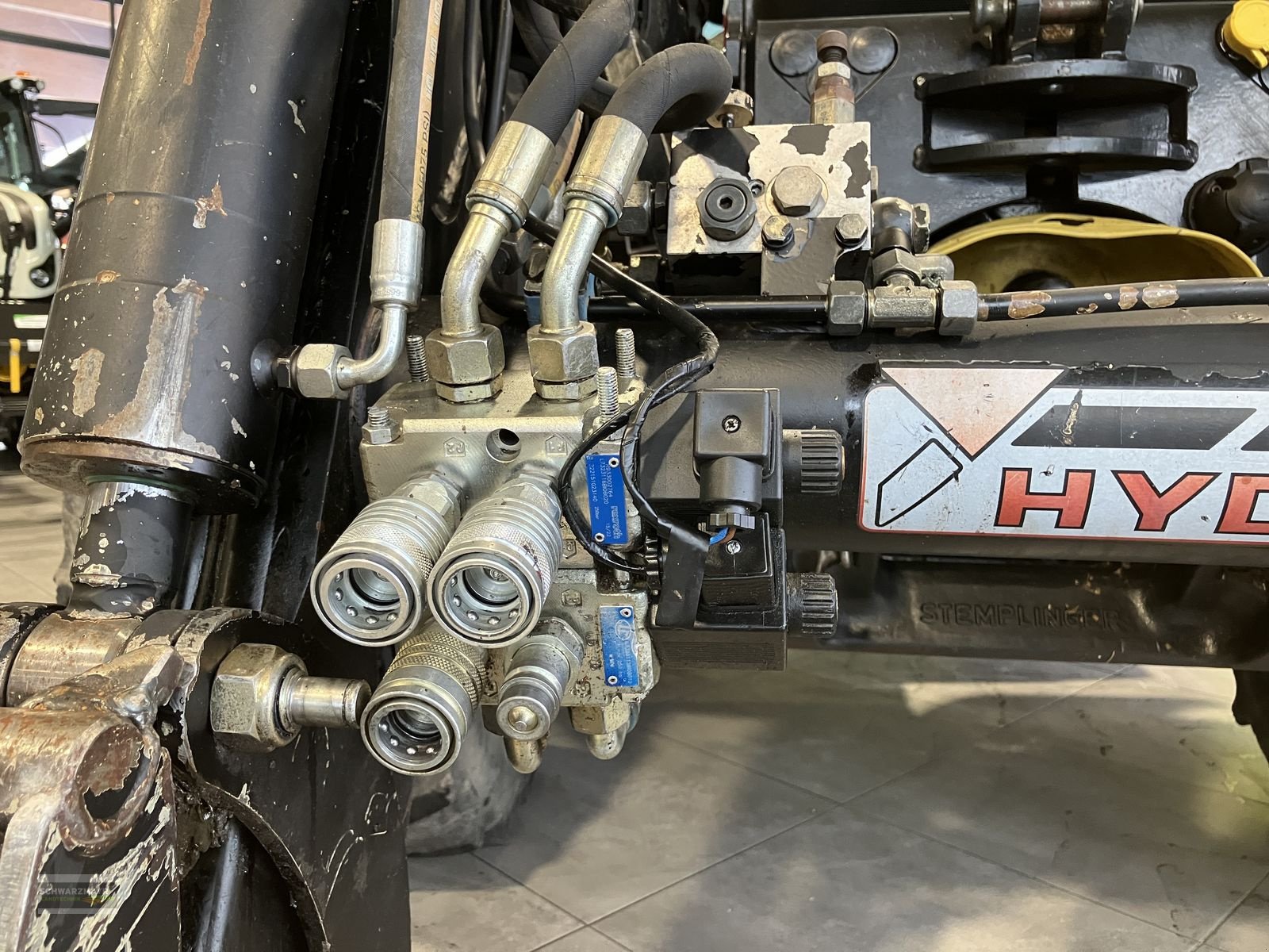 Traktor typu Steyr Profi 4110 Komfort, Gebrauchtmaschine v Gampern (Obrázek 9)