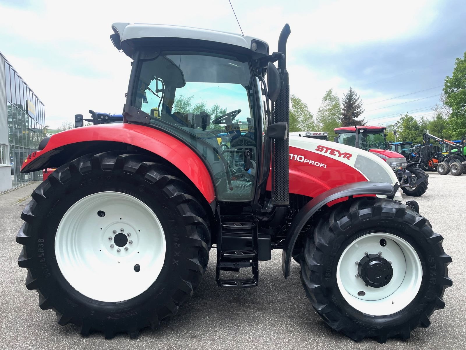 Traktor del tipo Steyr Profi 4110, Gebrauchtmaschine en Burgkirchen (Imagen 6)