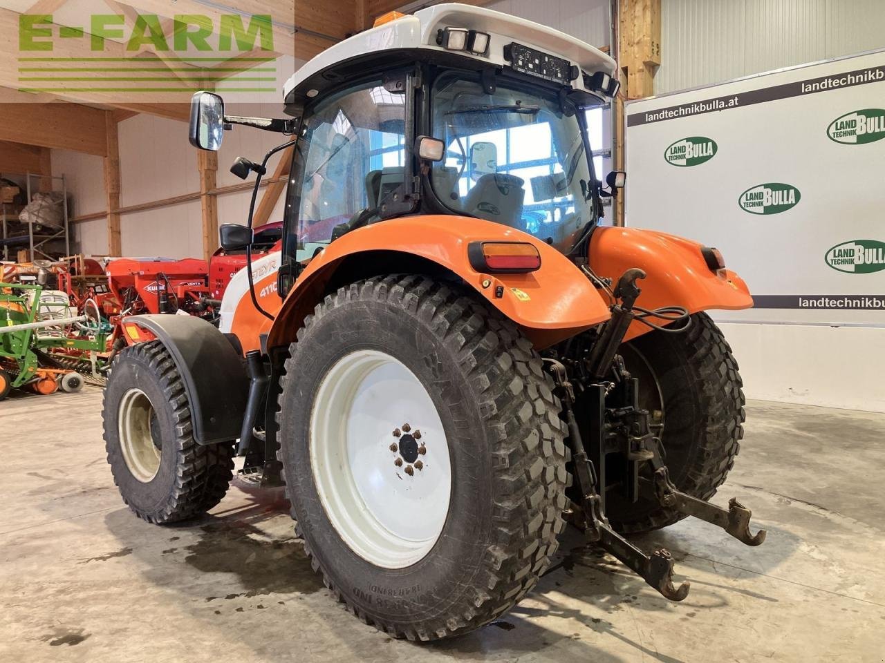 Traktor Türe ait Steyr profi 4110, Gebrauchtmaschine içinde Sierning (resim 4)