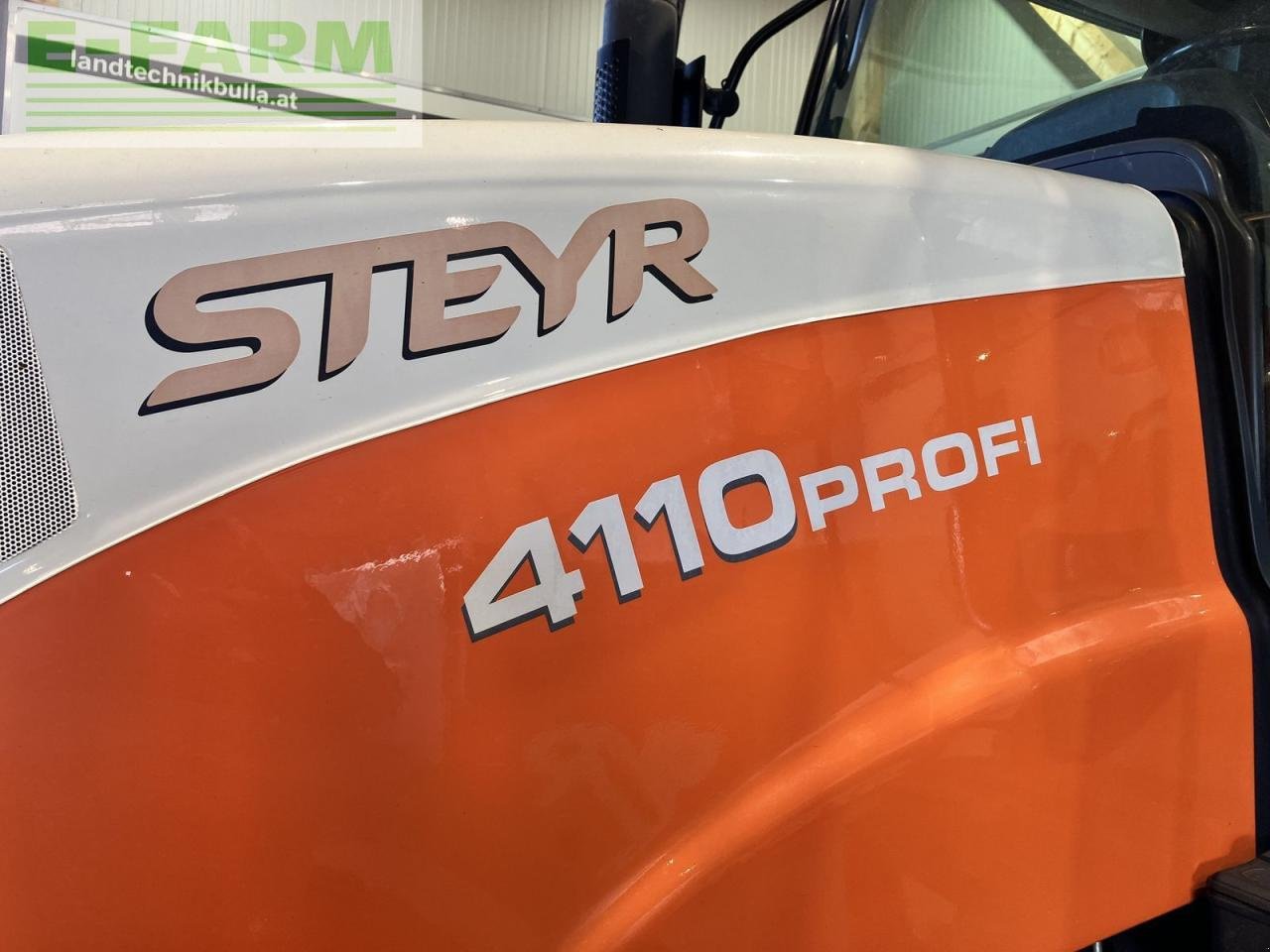 Traktor Türe ait Steyr profi 4110, Gebrauchtmaschine içinde Sierning (resim 5)