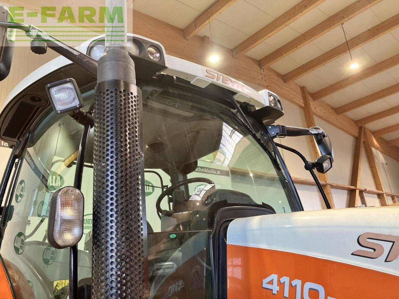 Traktor Türe ait Steyr profi 4110, Gebrauchtmaschine içinde Sierning (resim 8)