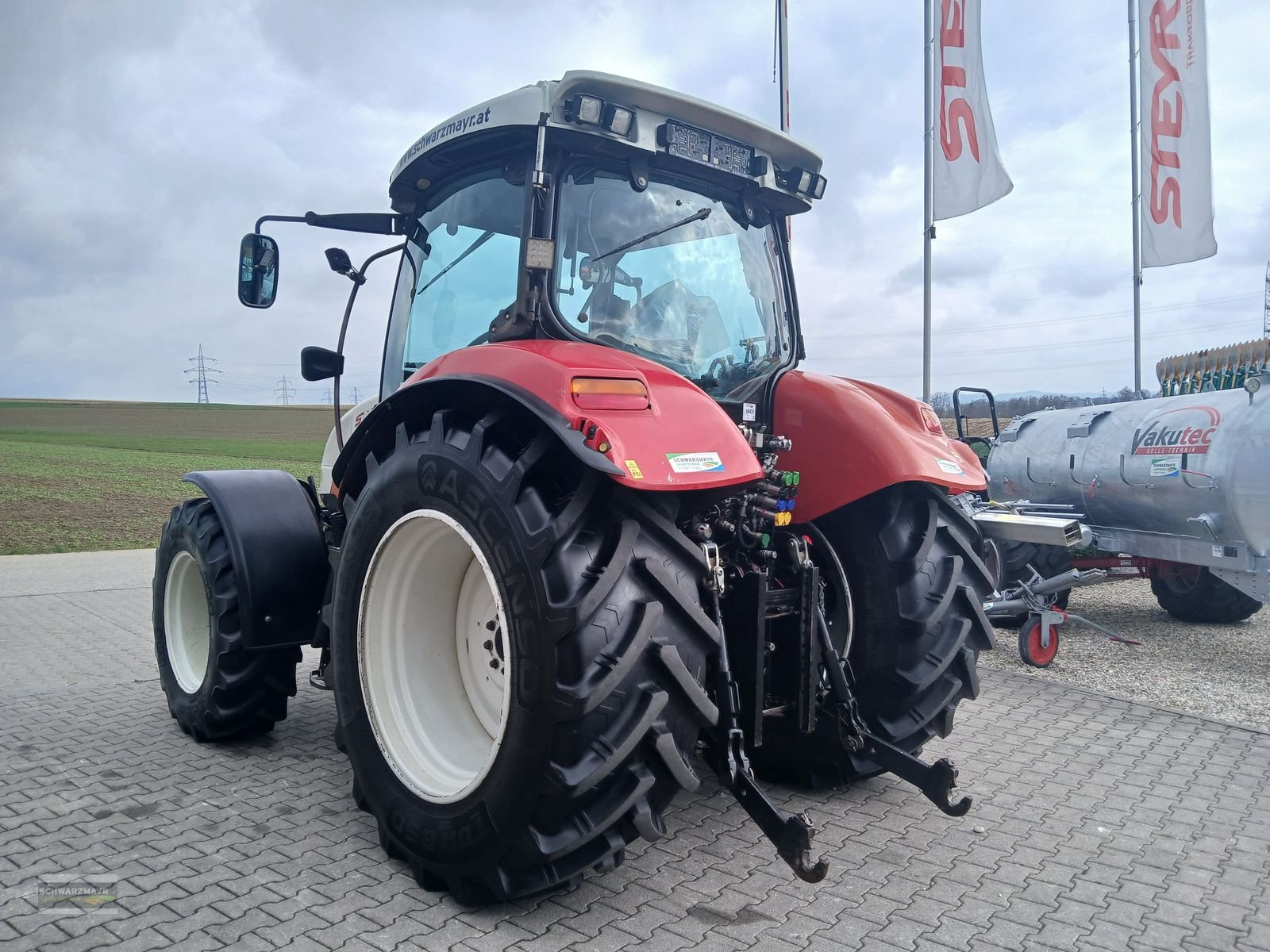 Traktor des Typs Steyr Profi 4115 Komfort, Gebrauchtmaschine in Aurolzmünster (Bild 3)