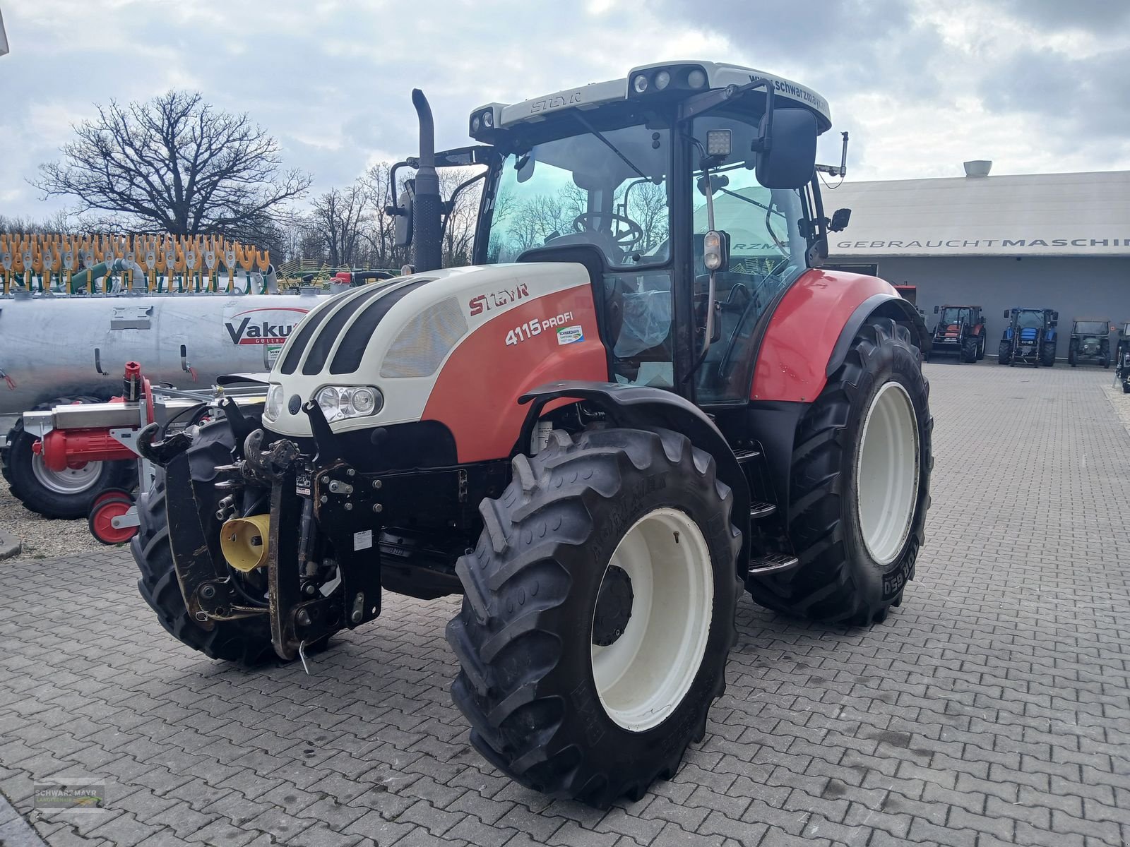 Traktor des Typs Steyr Profi 4115 Komfort, Gebrauchtmaschine in Aurolzmünster (Bild 2)
