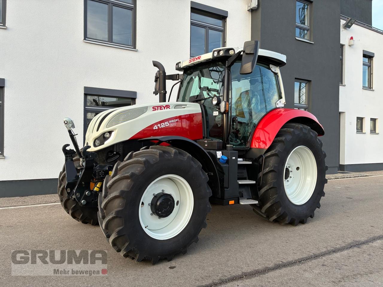 Traktor типа Steyr Profi 4125 CVT, Gebrauchtmaschine в Friedberg-Derching (Фотография 1)