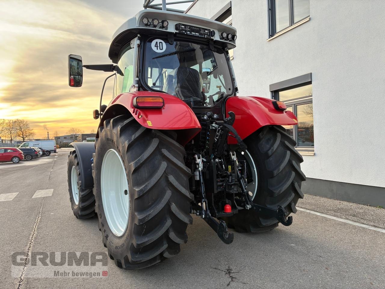 Traktor типа Steyr Profi 4125 CVT, Gebrauchtmaschine в Friedberg-Derching (Фотография 5)
