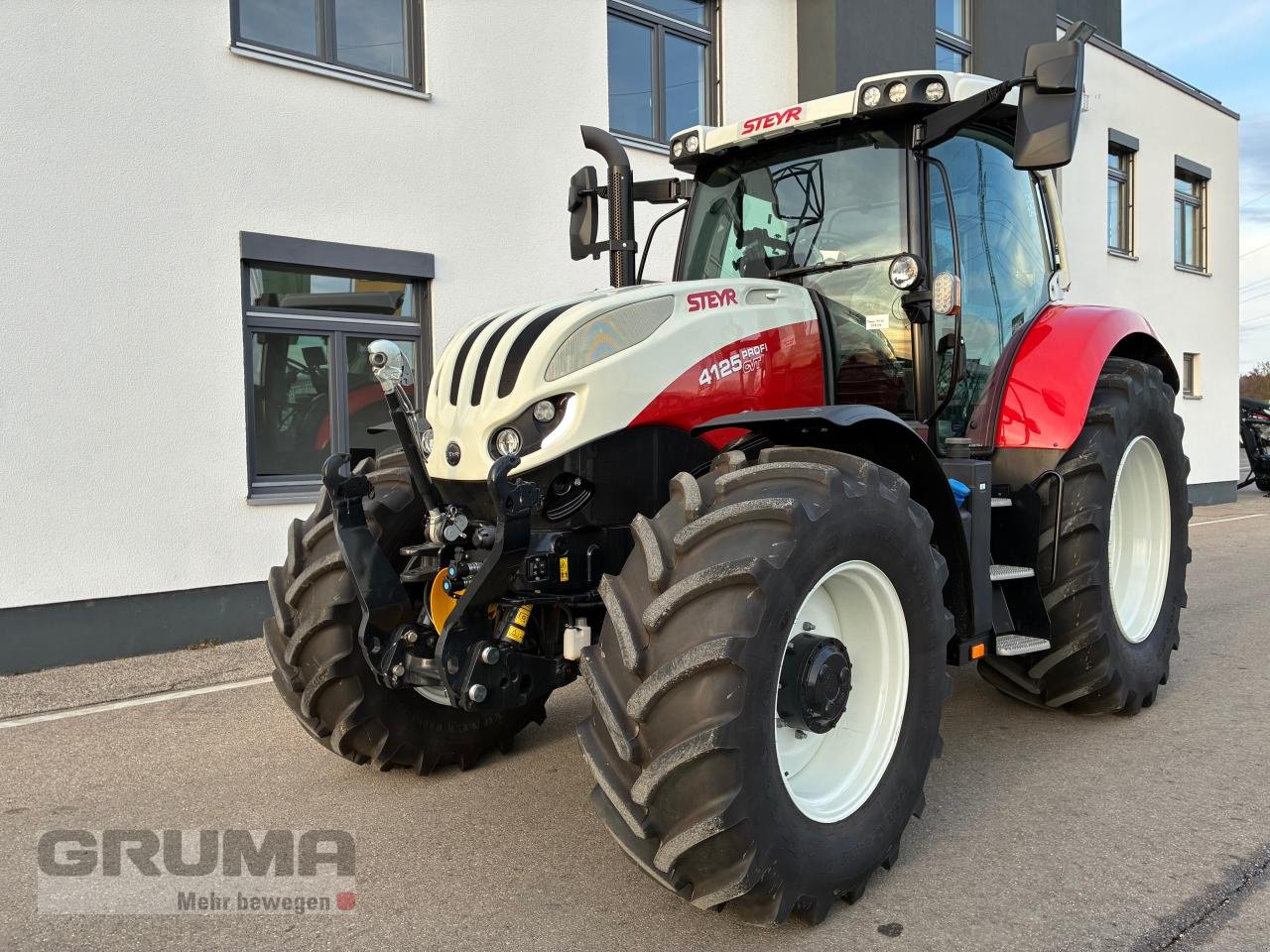 Traktor типа Steyr Profi 4125 CVT, Gebrauchtmaschine в Friedberg-Derching (Фотография 10)