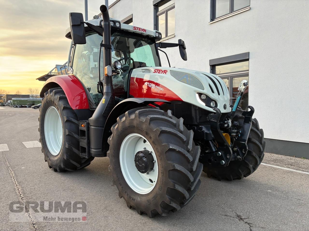 Traktor типа Steyr Profi 4125 CVT, Gebrauchtmaschine в Friedberg-Derching (Фотография 15)