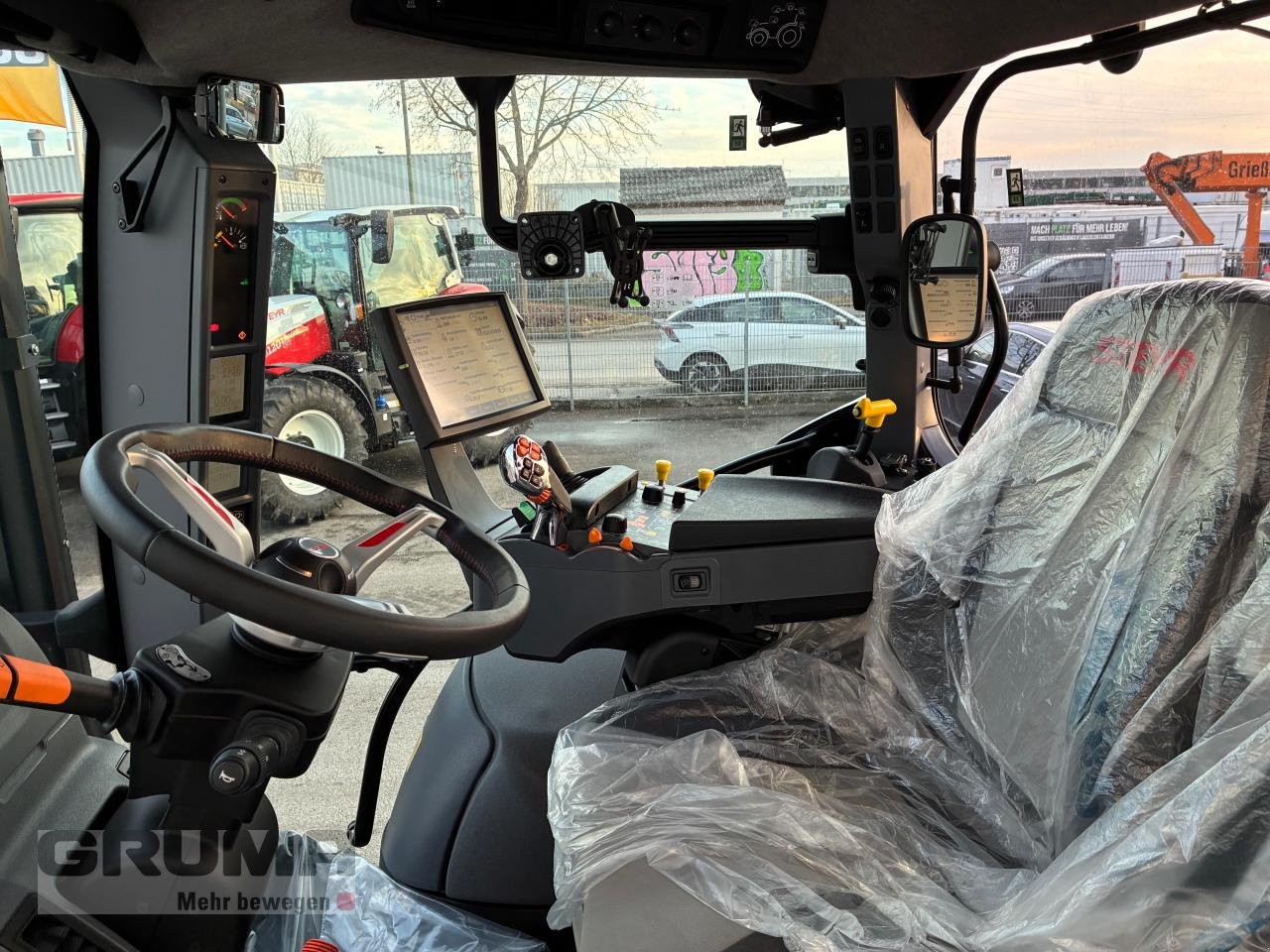 Traktor типа Steyr Profi 4125 CVT, Gebrauchtmaschine в Friedberg-Derching (Фотография 19)