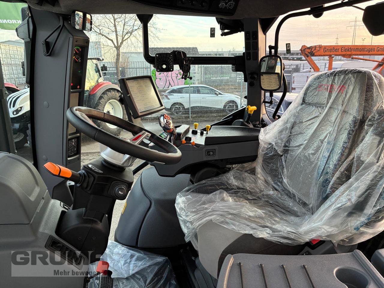 Traktor типа Steyr Profi 4125 CVT, Gebrauchtmaschine в Friedberg-Derching (Фотография 21)