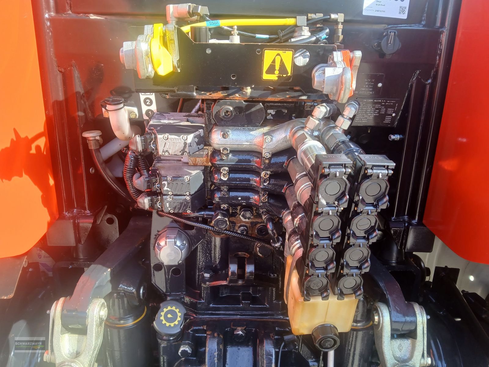 Traktor типа Steyr Profi 6125, Gebrauchtmaschine в Aurolzmünster (Фотография 7)