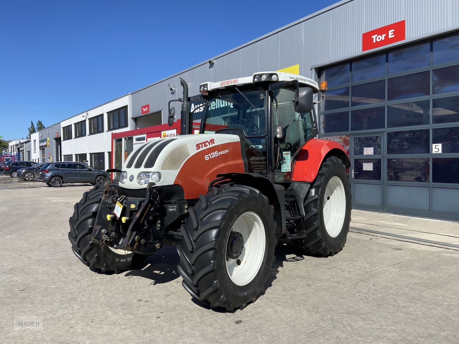Traktor Türe ait Steyr Profi 6135 Profimodell, Gebrauchtmaschine içinde Burgkirchen (resim 3)