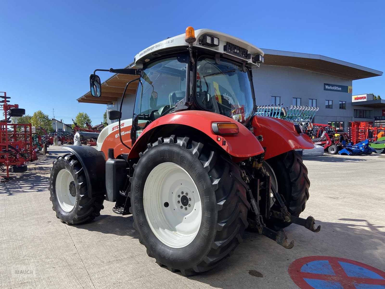 Traktor Türe ait Steyr Profi 6135 Profimodell, Gebrauchtmaschine içinde Burgkirchen (resim 9)