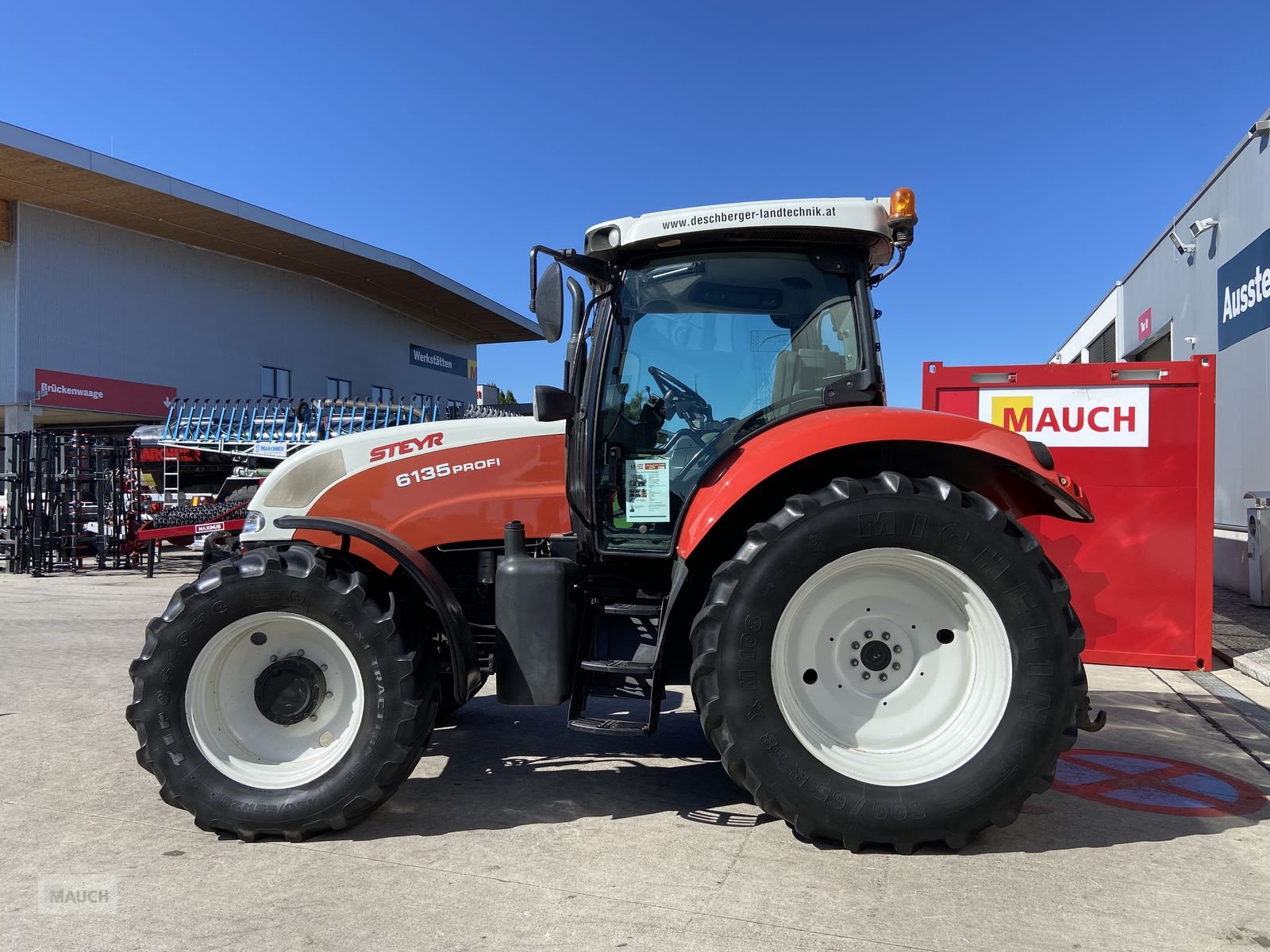 Traktor Türe ait Steyr Profi 6135 Profimodell, Gebrauchtmaschine içinde Burgkirchen (resim 10)