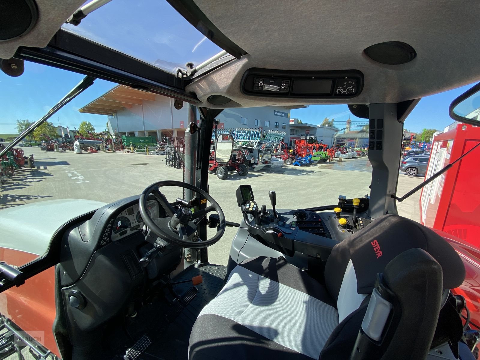 Traktor Türe ait Steyr Profi 6135 Profimodell, Gebrauchtmaschine içinde Burgkirchen (resim 13)