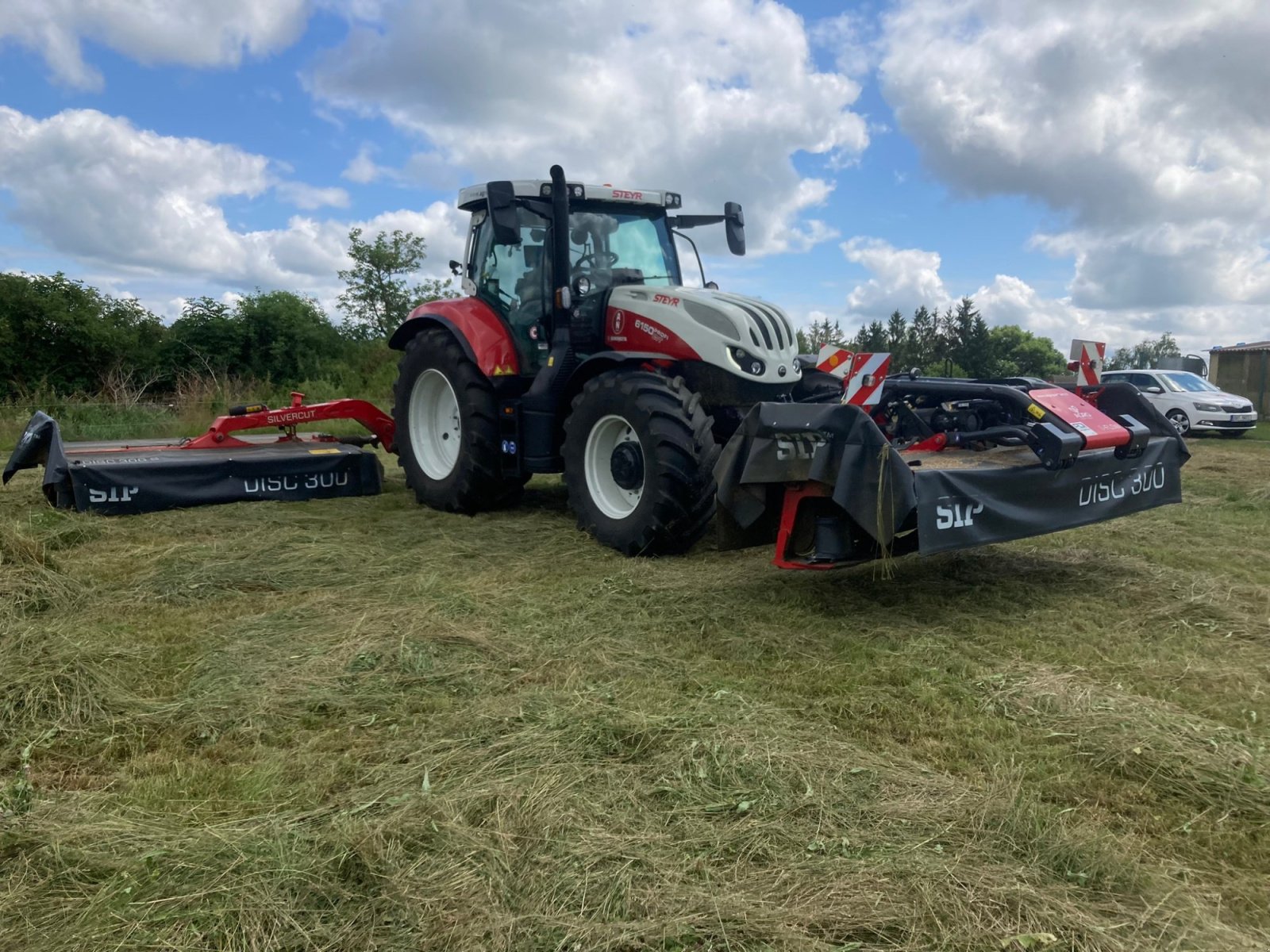 Traktor des Typs Steyr Profi 6150 CVT, Gebrauchtmaschine in Soběslav (Bild 8)