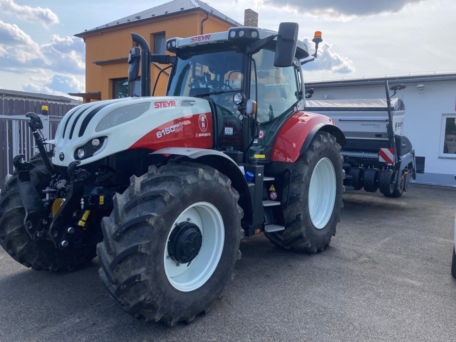 Traktor des Typs Steyr Profi 6150 CVT, Gebrauchtmaschine in Soběslav (Bild 9)
