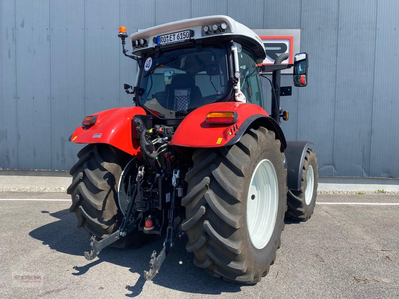 Traktor typu Steyr Profi 6150 CVT, Vorführmaschine v Tuntenhausen (Obrázek 3)