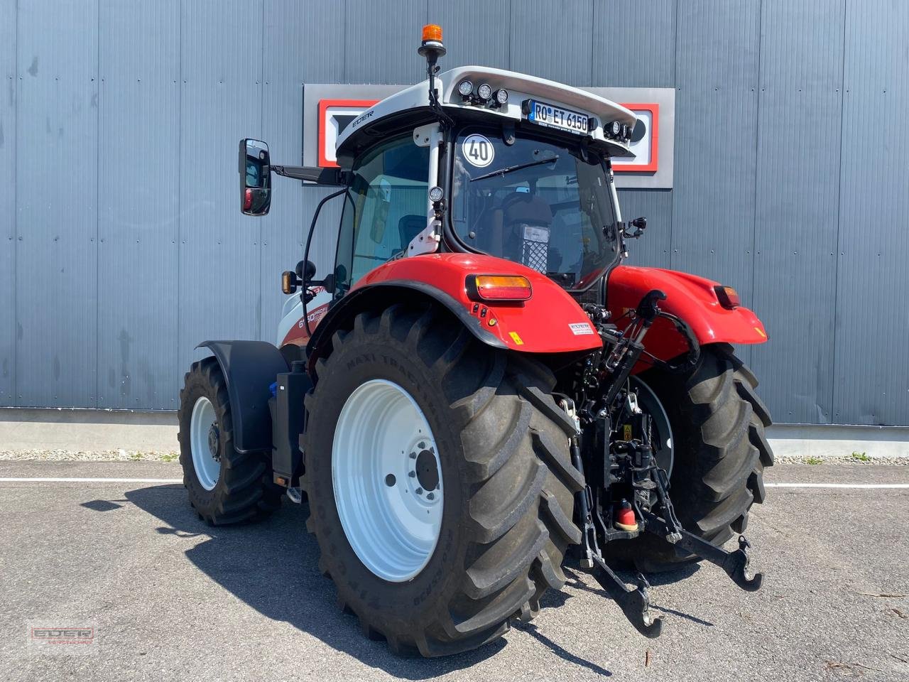 Traktor typu Steyr Profi 6150 CVT, Vorführmaschine v Tuntenhausen (Obrázek 4)