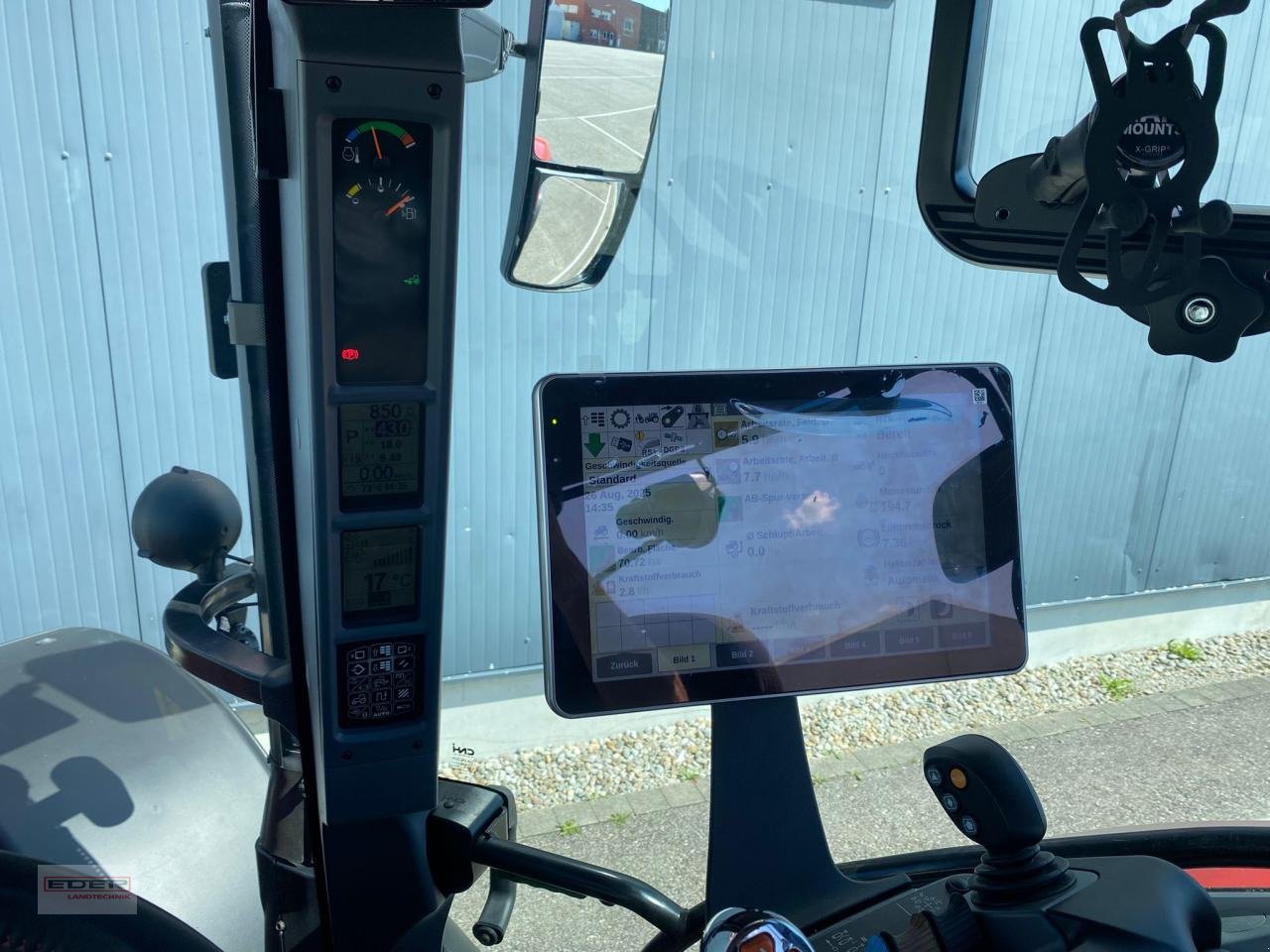 Traktor typu Steyr Profi 6150 CVT, Vorführmaschine v Tuntenhausen (Obrázek 15)