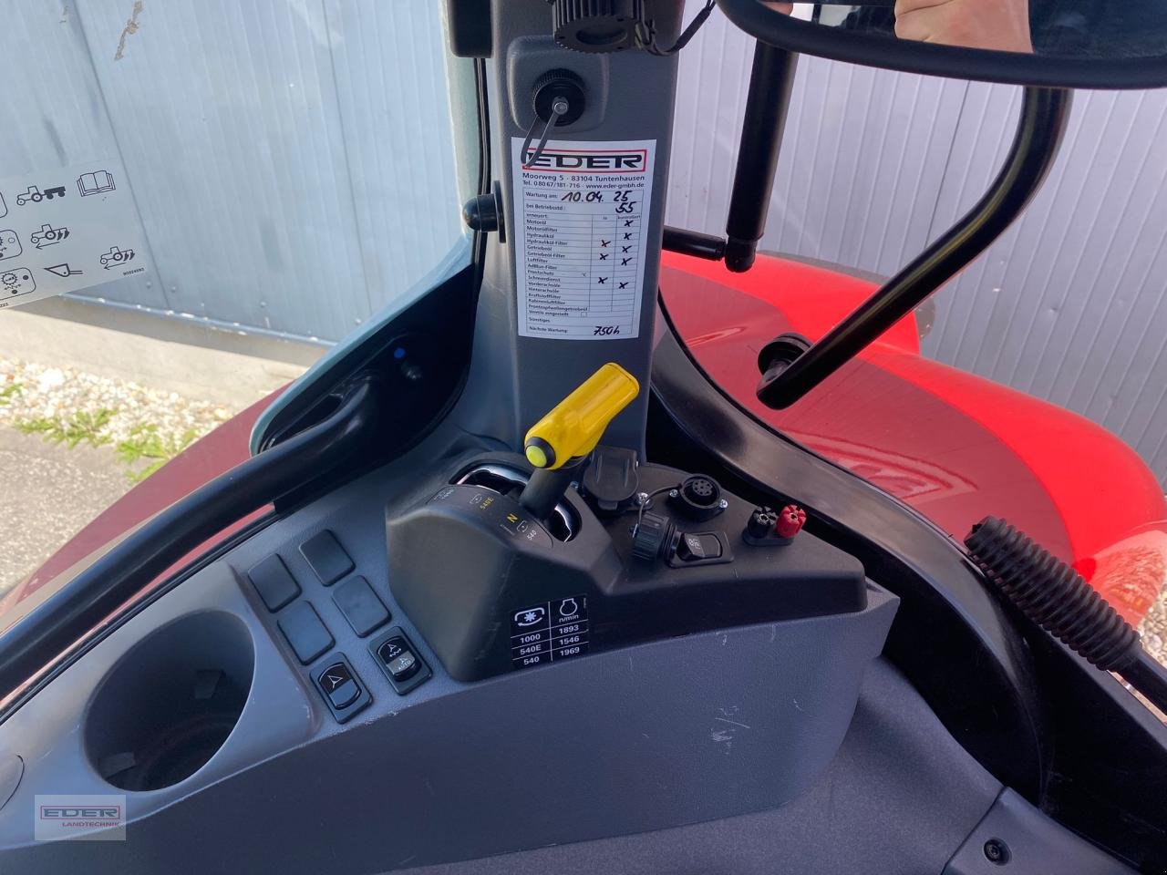 Traktor typu Steyr Profi 6150 CVT, Vorführmaschine v Tuntenhausen (Obrázek 17)