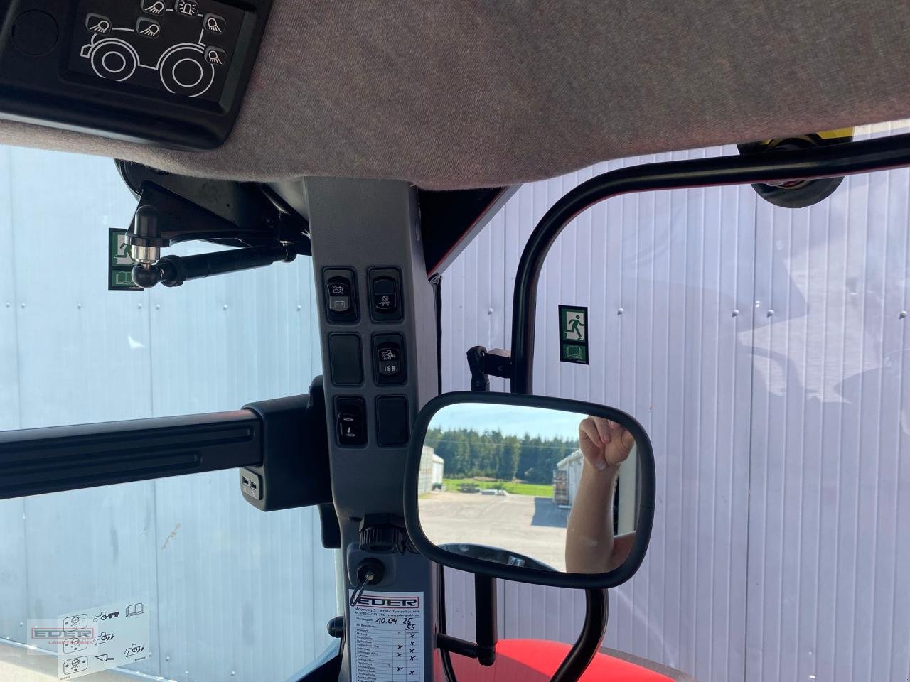 Traktor typu Steyr Profi 6150 CVT, Vorführmaschine v Tuntenhausen (Obrázek 19)