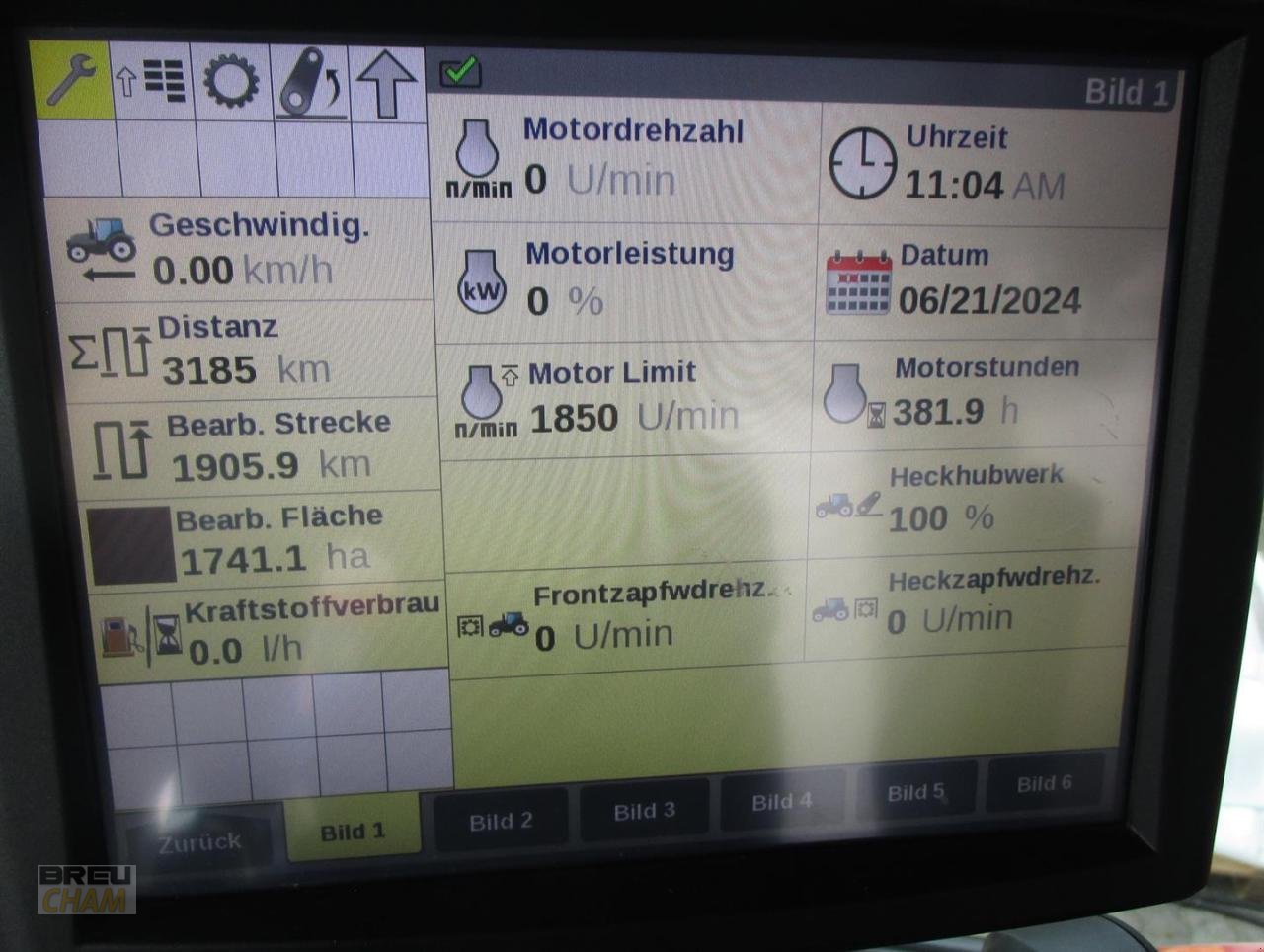 Traktor del tipo Steyr Profi 6150 CVT, Neumaschine In Cham (Immagine 11)