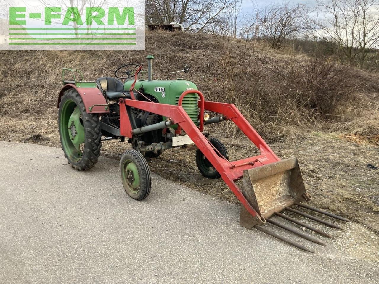 Traktor des Typs Steyr steyr 15er mit frontlader bj1956, Gebrauchtmaschine in Limberg (Bild 2)