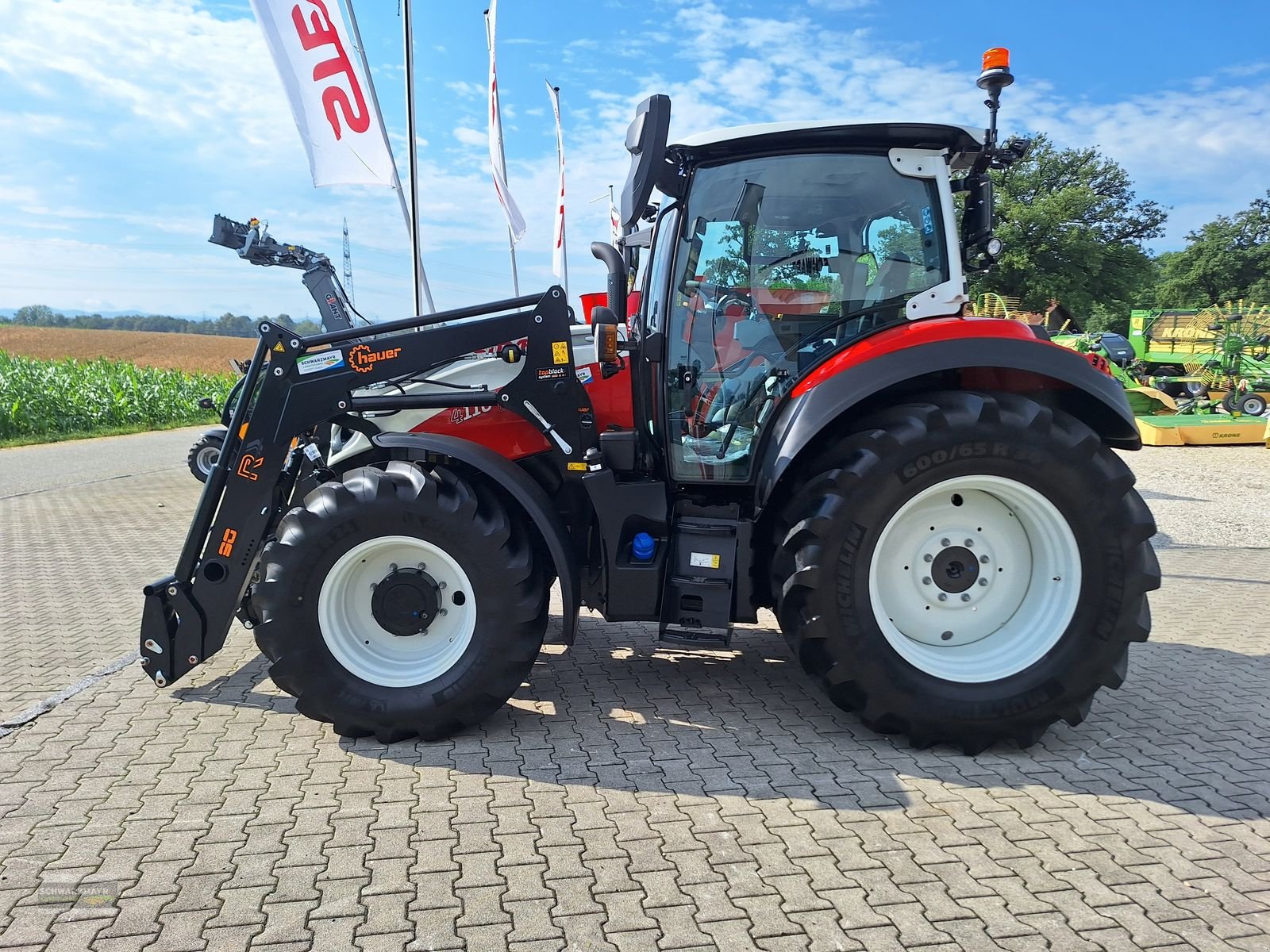 Traktor typu Steyr Steyr 4110 Expert CVT - Symbolfotos, Neumaschine v Aurolzmünster (Obrázek 8)