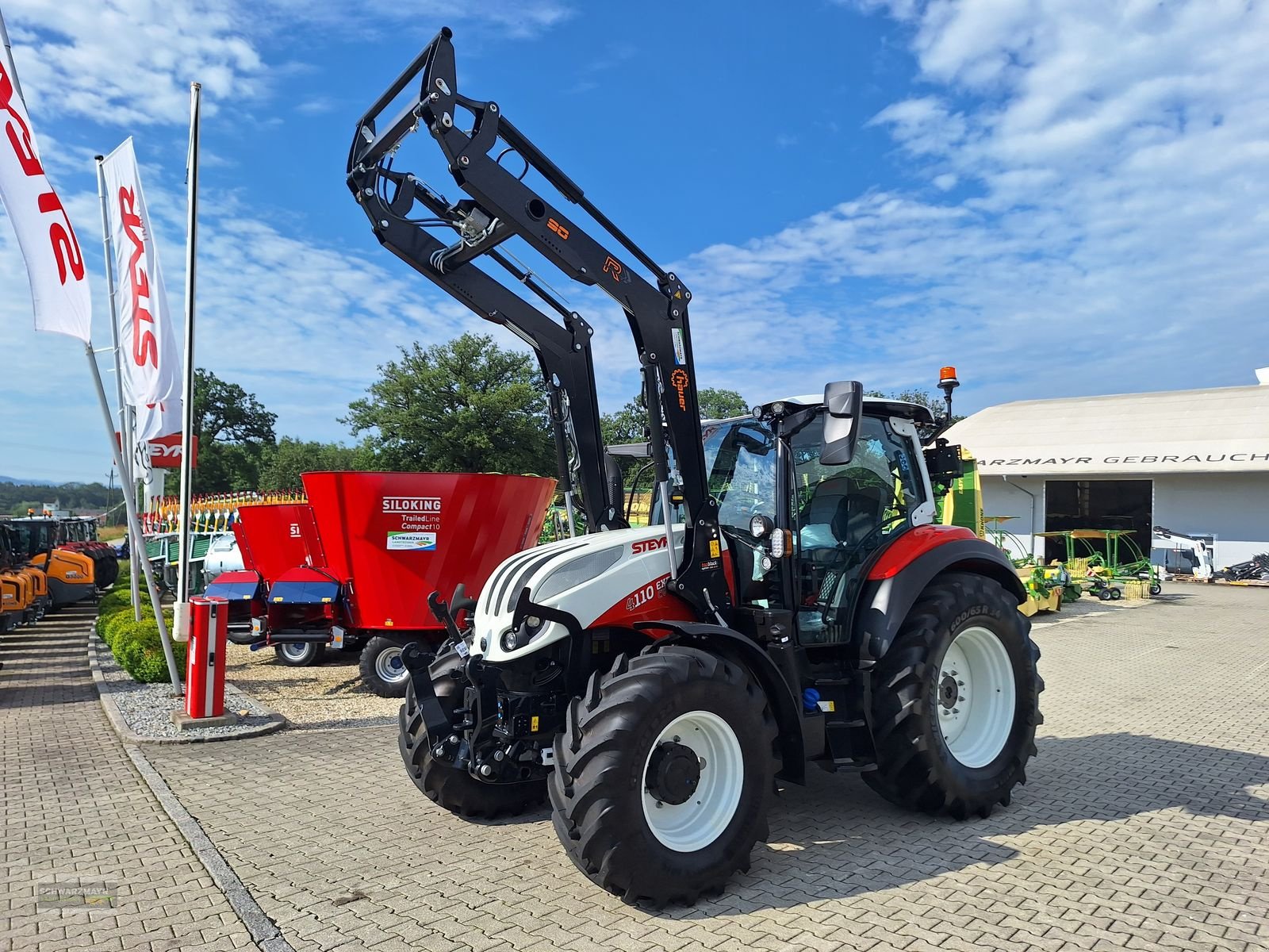 Traktor typu Steyr Steyr 4110 Expert CVT - Symbolfotos, Neumaschine v Aurolzmünster (Obrázek 17)