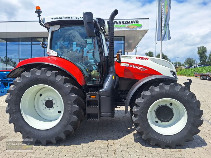 Traktor del tipo Steyr Steyr 6150 Profi CVT  - Symbolfotos, Neumaschine In Aurolzmünster (Immagine 1)