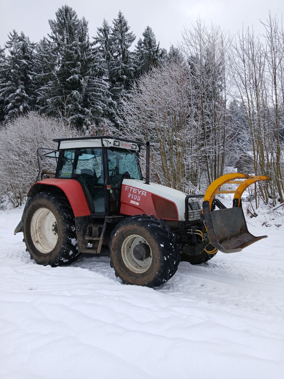 Traktor του τύπου Steyr Steyr 9105, Case, Forstschlepper, Gebrauchtmaschine σε Grafling (Φωτογραφία 1)