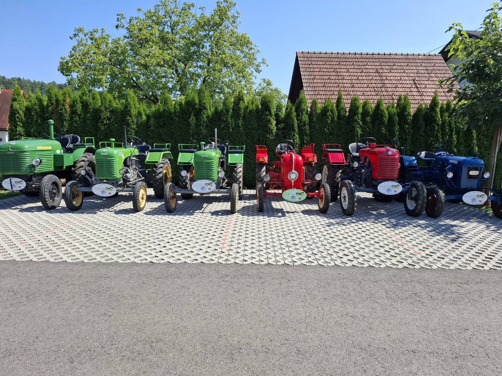 Traktor del tipo Steyr t 80 mit Schnellgang, Gebrauchtmaschine In Deutschlandsberg (Immagine 2)