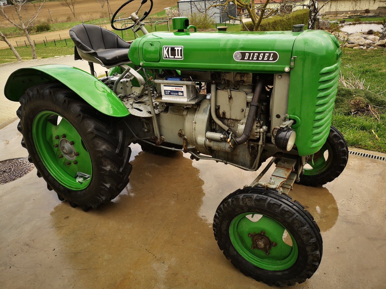 Traktor от тип Steyr T180A, Gebrauchtmaschine в Kleinstelzendorf (Снимка 1)