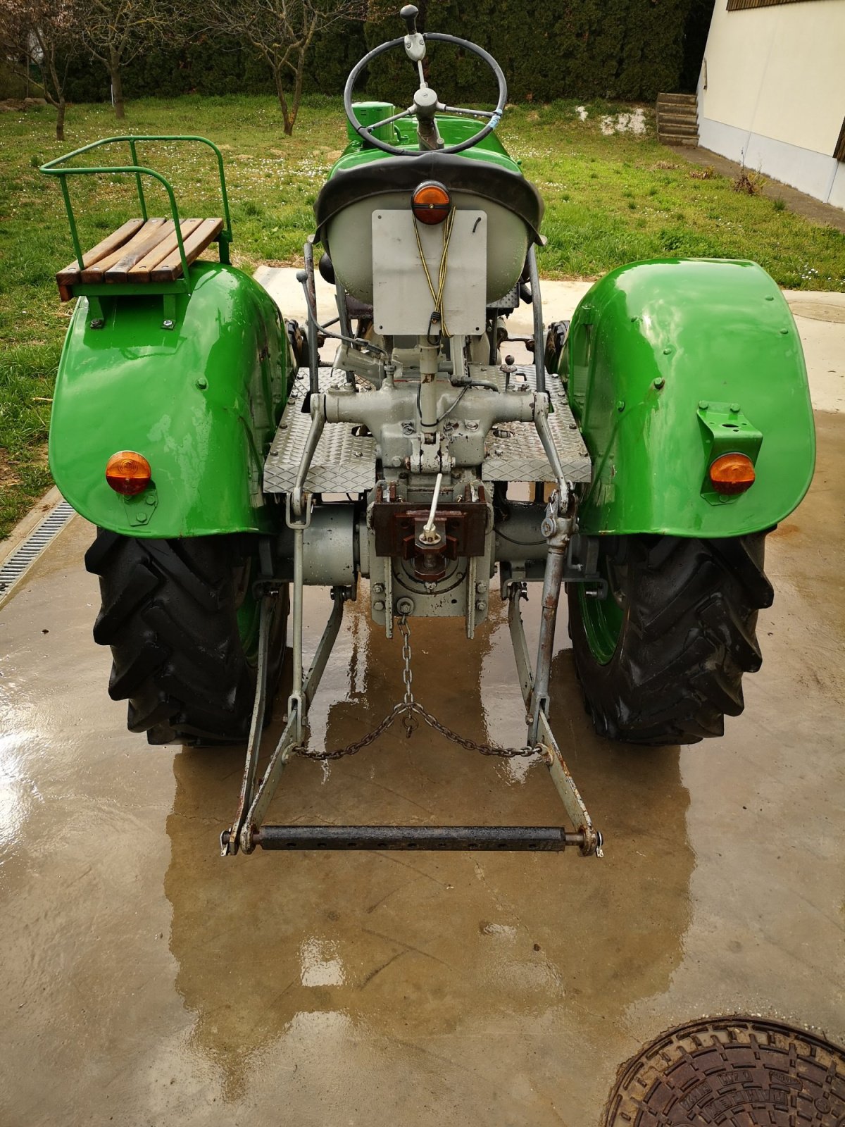 Traktor от тип Steyr T180A, Gebrauchtmaschine в Kleinstelzendorf (Снимка 2)