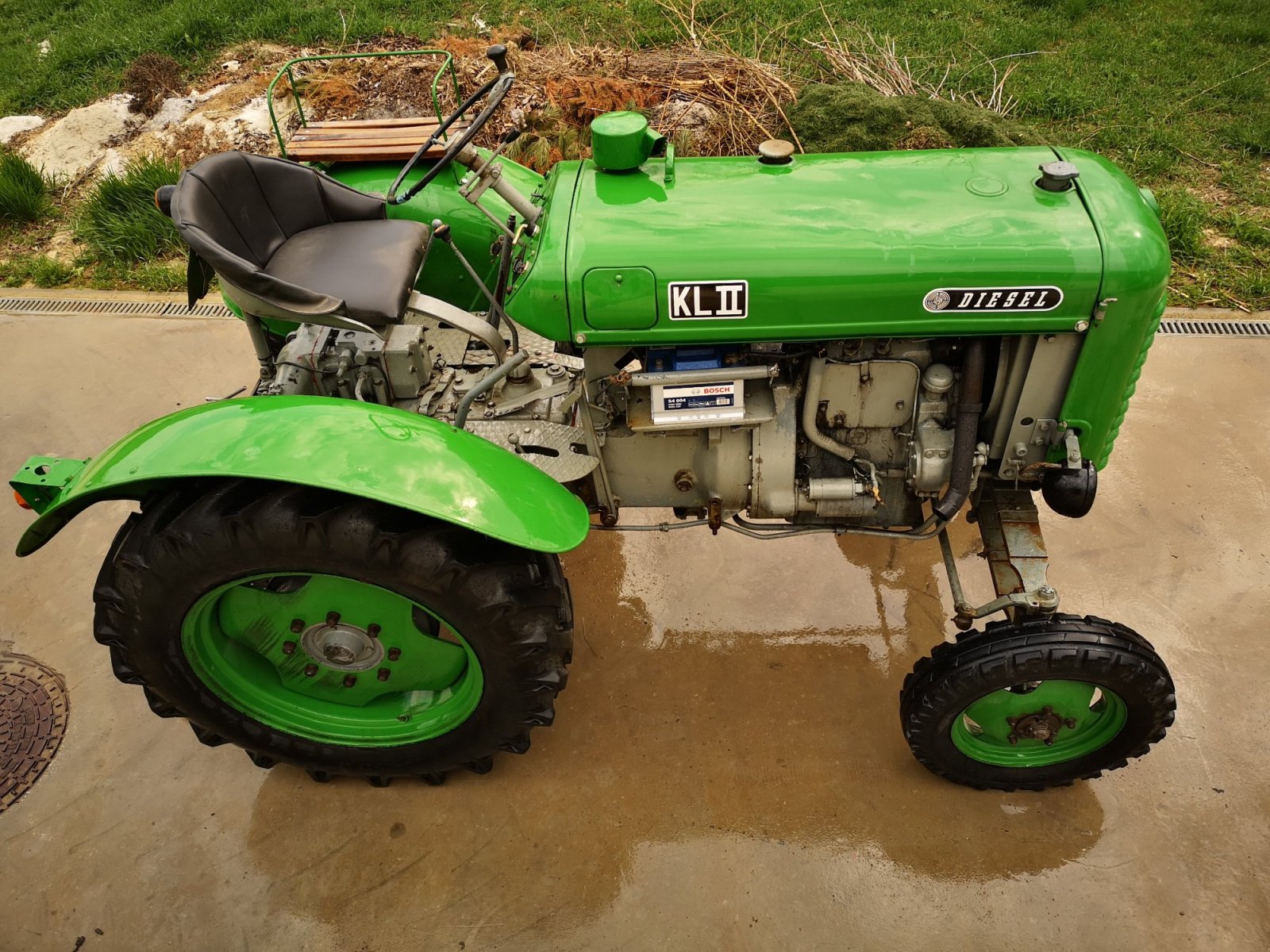 Traktor от тип Steyr T180A, Gebrauchtmaschine в Kleinstelzendorf (Снимка 3)