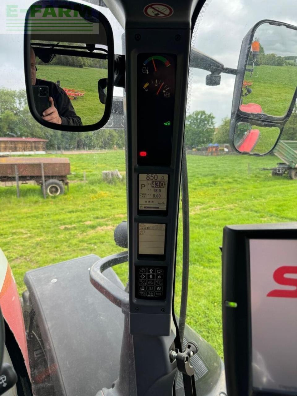 Traktor typu Steyr terrus 6300 cvt CVT, Gebrauchtmaschine v ANRODE / OT LENGEFELD (Obrázek 12)