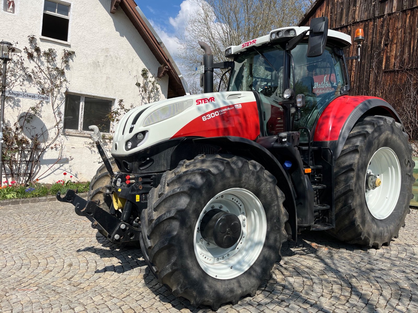 Traktor typu Steyr Terrus CVT 6300, Gebrauchtmaschine w Schwandorf (Zdjęcie 1)