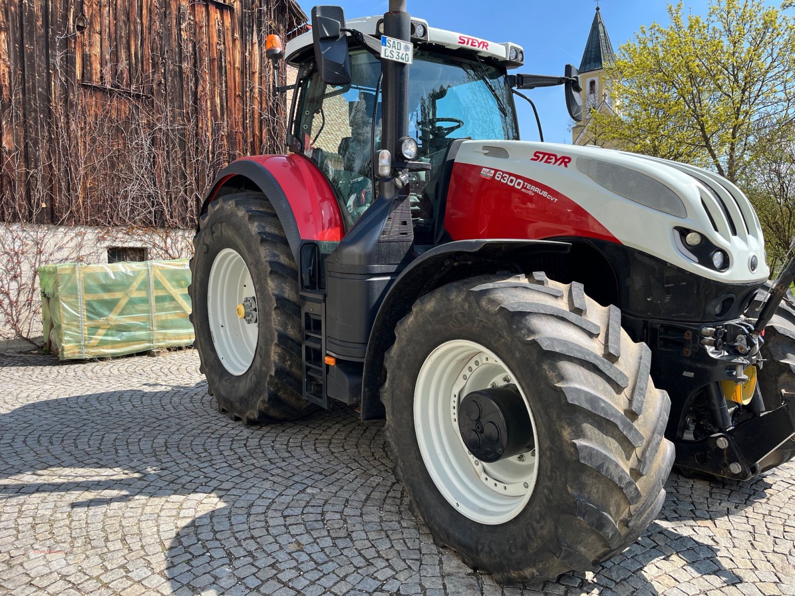 Traktor typu Steyr Terrus CVT 6300, Gebrauchtmaschine w Schwandorf (Zdjęcie 3)