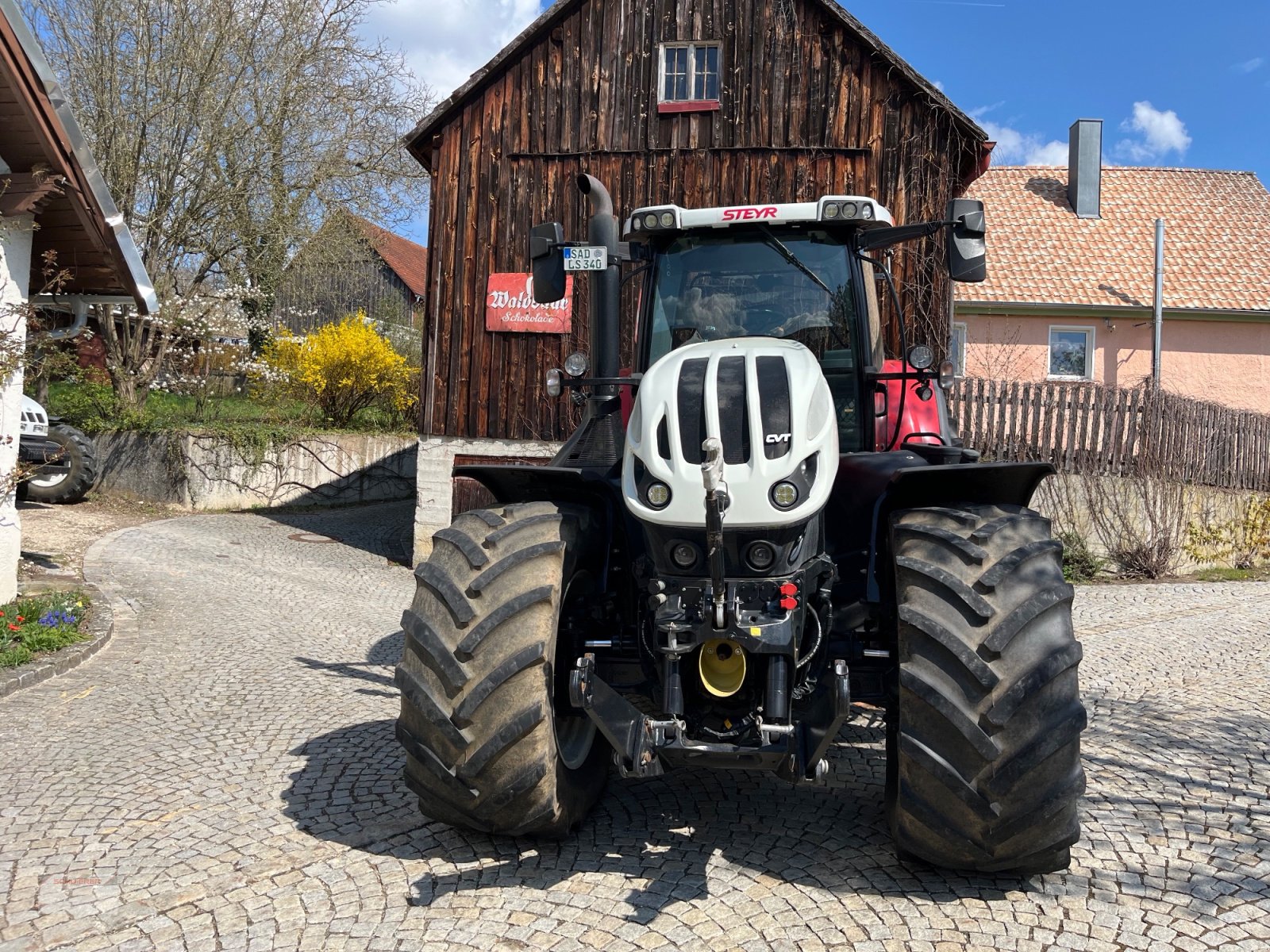 Traktor typu Steyr Terrus CVT 6300, Gebrauchtmaschine w Schwandorf (Zdjęcie 4)