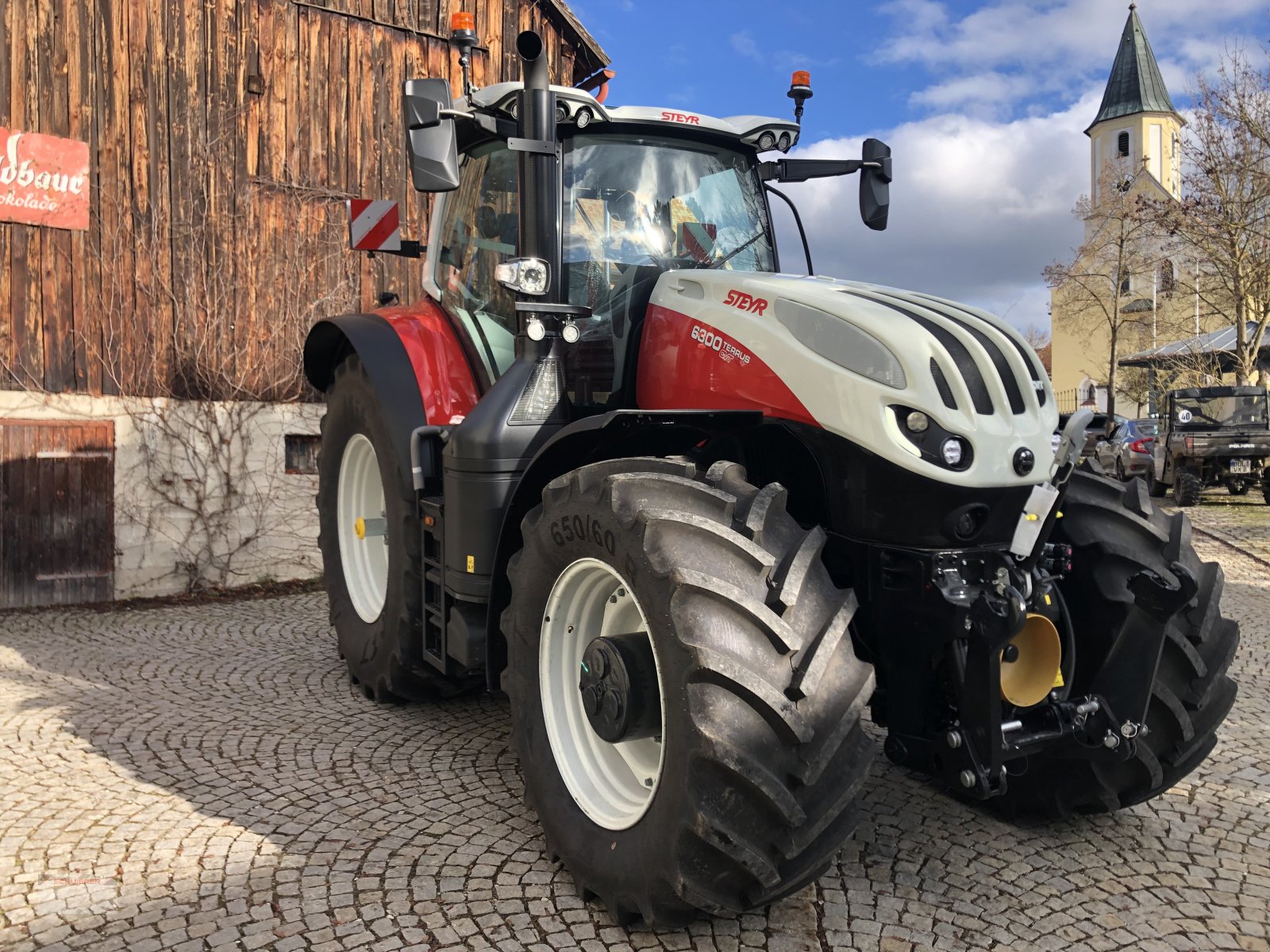 Traktor tip Steyr Terrus CVT 6300, Gebrauchtmaschine in Schwandorf (Poză 4)