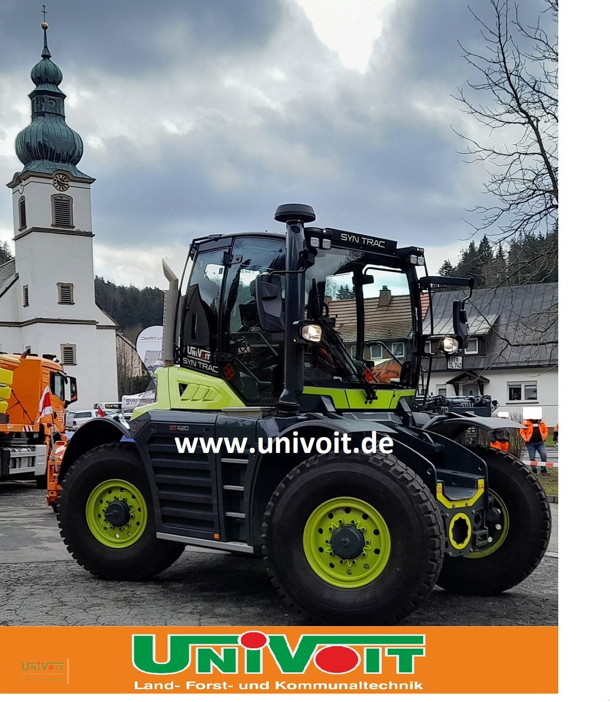 Traktor des Typs SYN TRAC Syn Trac ST 420 Vorführer Traktor Geräteträger 80 km/h, Gebrauchtmaschine in Warmensteinach (Bild 2)