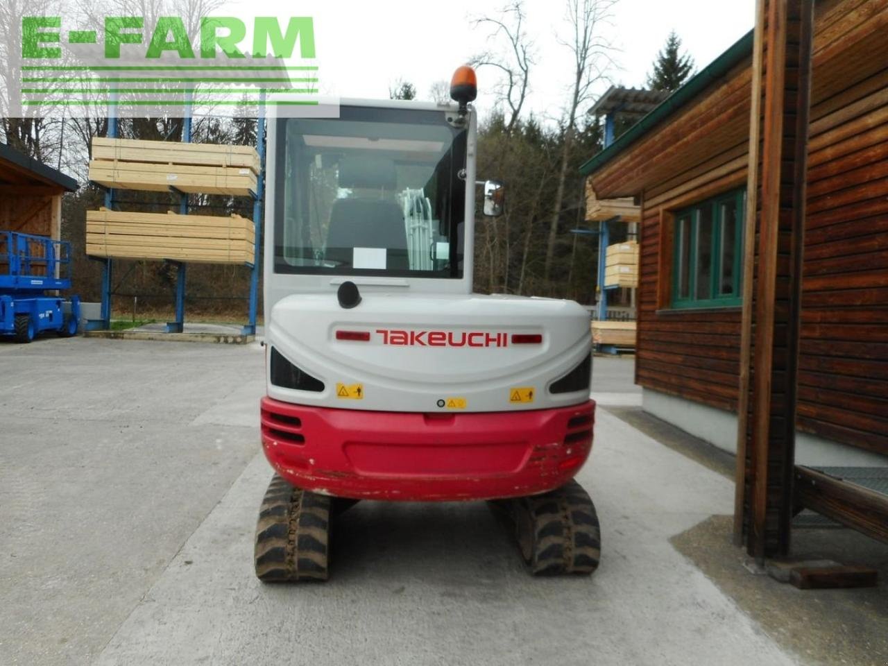 Traktor del tipo Takeuchi tb 240 ( 4.015kg ) hydr. sw + alle leitungen + 3, Gebrauchtmaschine en ST. NIKOLAI/DR. (Imagen 3)