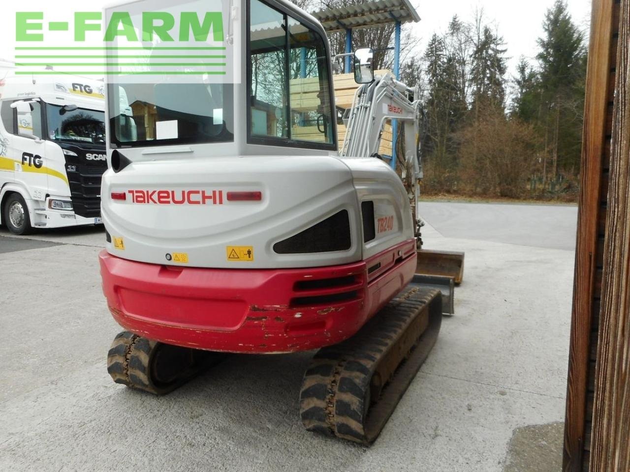 Traktor tipa Takeuchi tb 240 ( 4.015kg ) hydr. sw + alle leitungen + 3, Gebrauchtmaschine u ST. NIKOLAI/DR. (Slika 4)