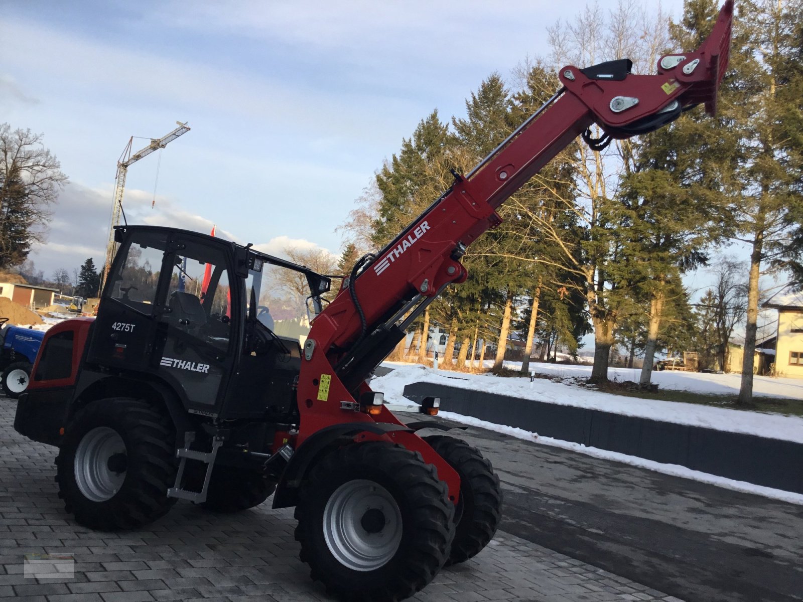 Traktor типа Thaler Lader Vorführer 4275T Teleskoplader, Gebrauchtmaschine в Fürsteneck (Фотография 8)