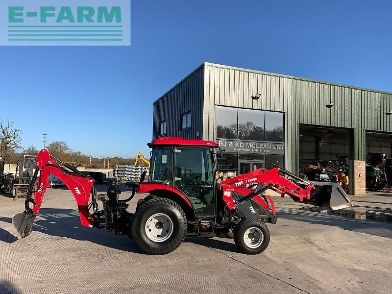 Traktor del tipo TYM t433 backhoe &amp; loader tractor (st25115), Gebrauchtmaschine en SHAFTESBURY (Imagen 3)