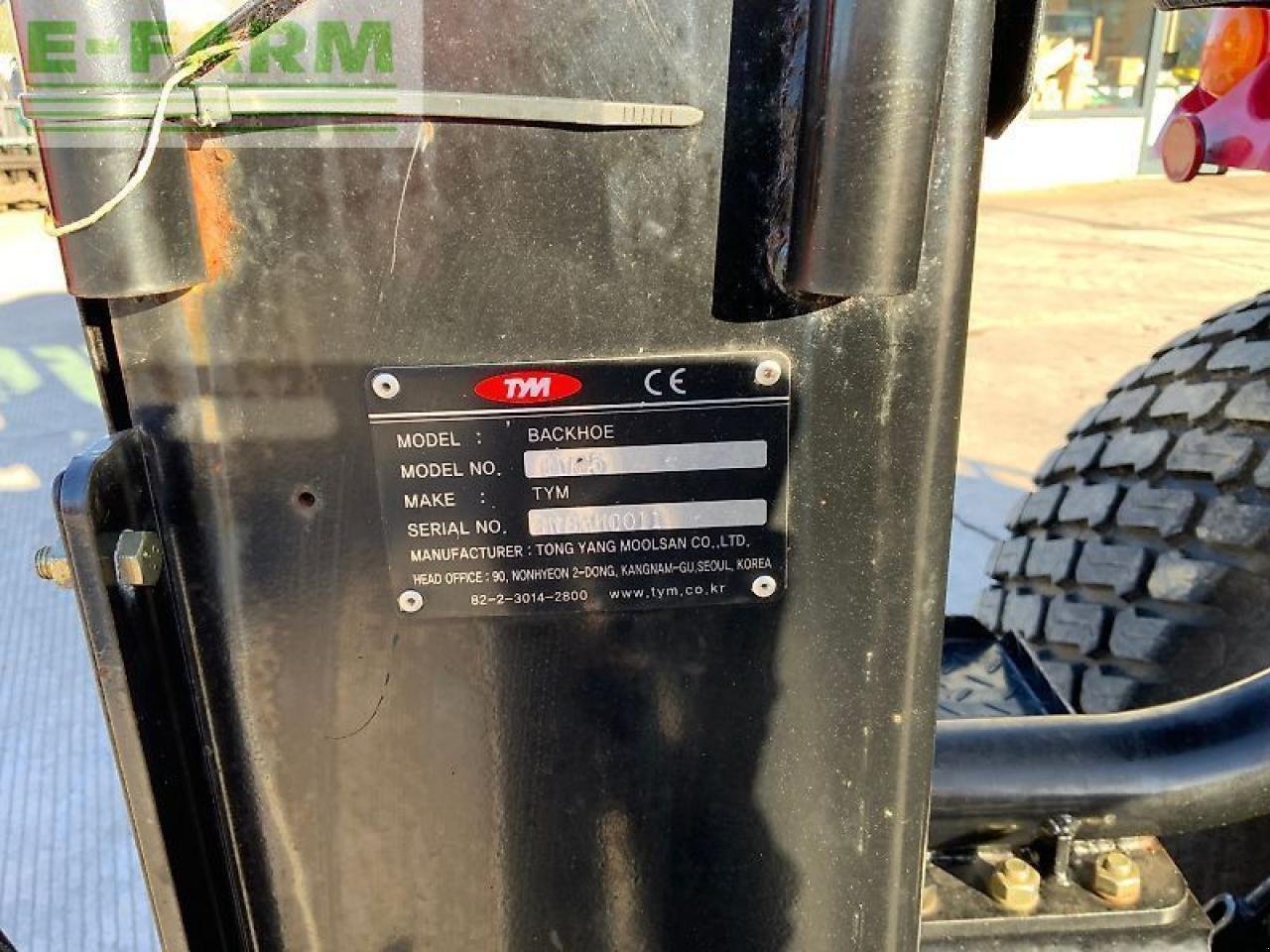 Traktor del tipo TYM t433 backhoe &amp; loader tractor (st25115), Gebrauchtmaschine en SHAFTESBURY (Imagen 18)