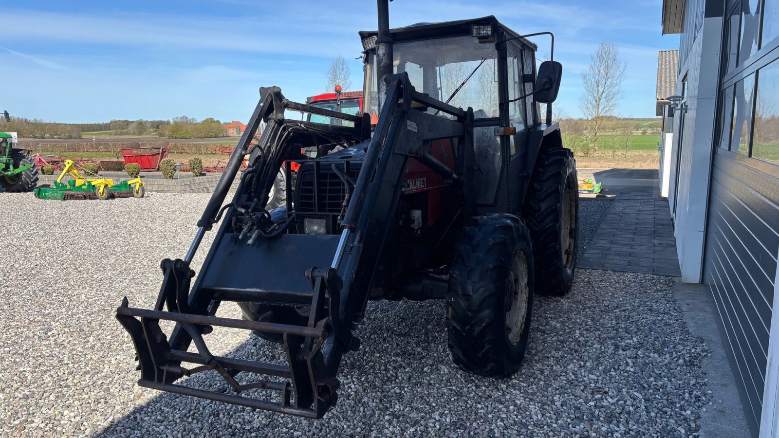 Traktor типа Valmet 505 GLTX med frontlæsser, Gebrauchtmaschine в Thorsø (Фотография 11)