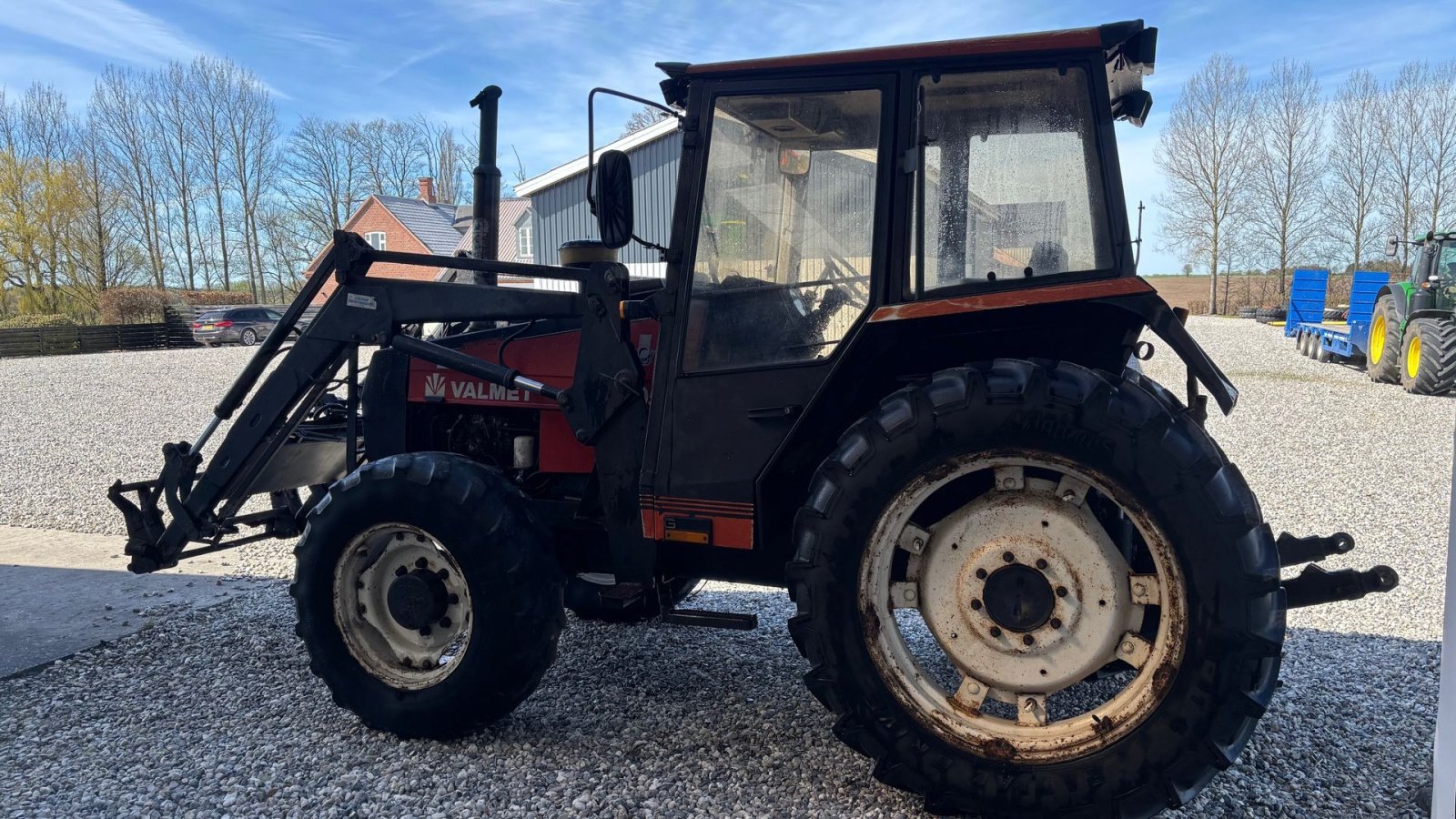 Traktor typu Valmet 505 GLTX med frontlæsser, Gebrauchtmaschine w Thorsø (Zdjęcie 15)