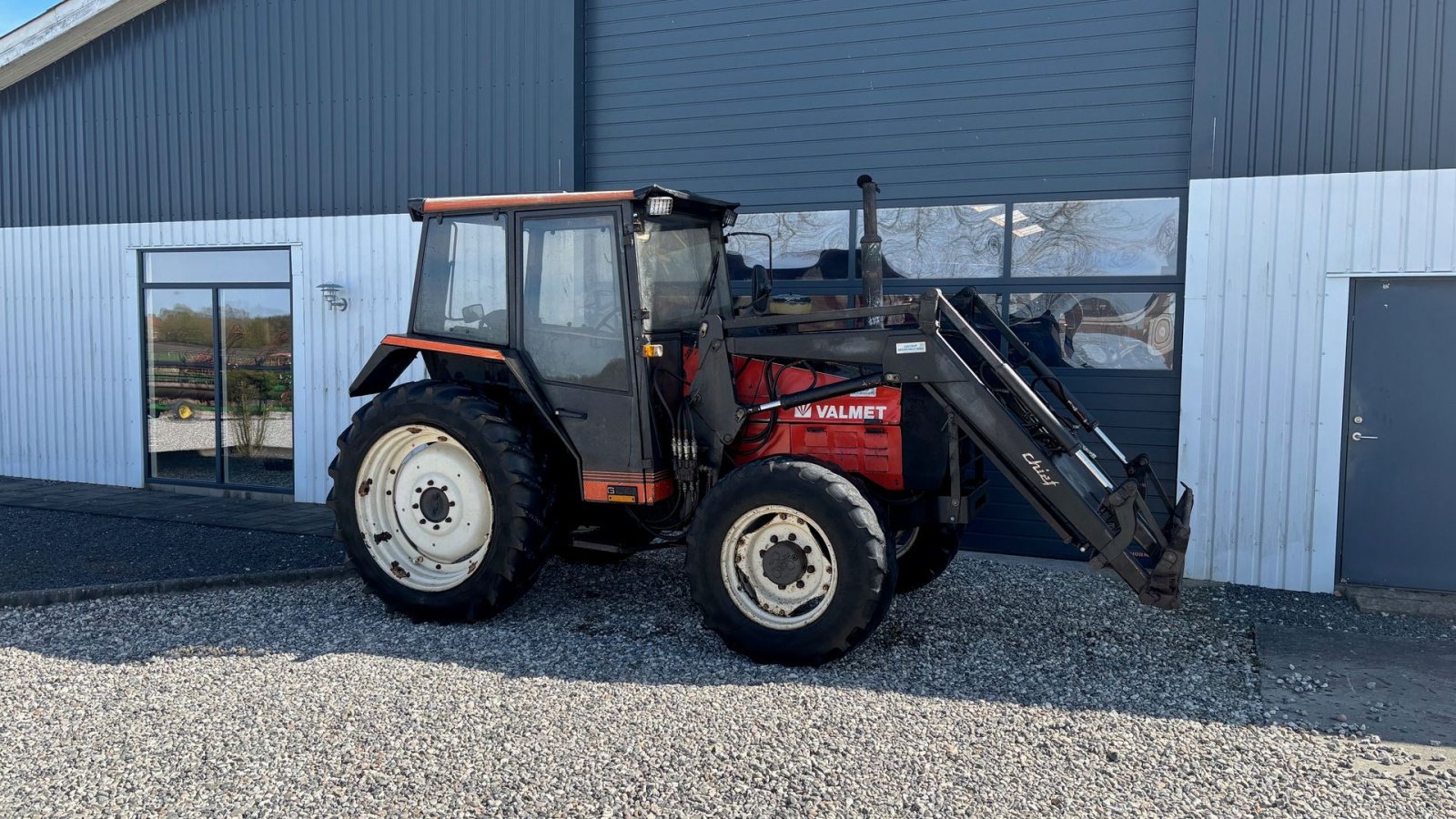 Traktor typu Valmet 505 GLTX med frontlæsser, Gebrauchtmaschine w Thorsø (Zdjęcie 2)